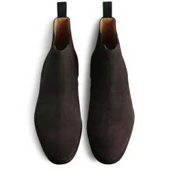 Outlet LodinG Bottines basses Shoji 1008 veau velours Marron