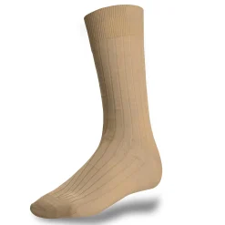 Discount LodinG Chaussettes en coton fil d'Ecosse Beige