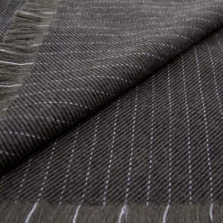 Cheap LodinG Echarpe rayée en laine Taupe