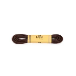 Shop LodinG Lacets ronds en coton ciré Marron
