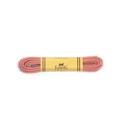 Online LodinG Lacets ronds en coton ciré Rose