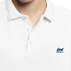 Clearance LodinG Polo 100 % coton Blanc