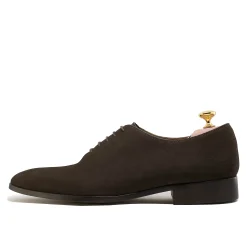 Sale LodinG Richelieu One-Cut Giulio 1000 veau velours Marron